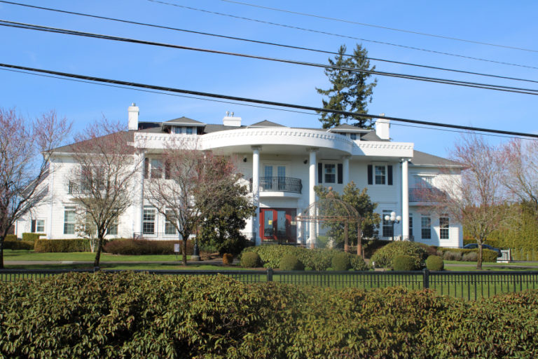 Fairgate Estate, a former bed and breakfast turned assisted living center in Camas' Prune Hill neighborhood, is seen from the road on March 16, 2021. Discover Recovery applied for a conditional-use permit in January 2021 that would convert the property into a 15-bed inpatient drug treatment and recovery center.