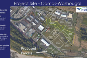 Contributed graphic courtesy Port of Camas-Washougal 
 The Chatsworth, California-based United Precision Corporation, a leading aerospace manufacturer, is planning to construct two manufacturing buildings in the Port of Camas-Washougal's industrial park over the course of the next several years.