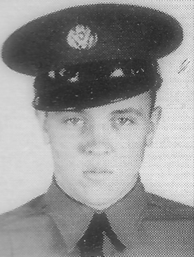 Washougal native Robert Greenman is pictured in his &quot;military  yearbook,&quot; in the early 1940s, according to Clark County Historical Museum volunteer Peri Muhich. Greenman joined the United States Army in 1941, served in World War II and died in the Phillipines after the &quot;Bataan Death March,&quot; on May 13, 1942.