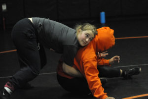 Washougal High junior Lacey Klopman, a two-time Mat Classic qualifier, is one of the leaders on the 2021 Panthers' team.