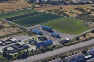 Some Washougal City Council members favor allocating some of the city's $4.5 million American Rescue Plan funds to the wastewater treatment plant (pictured) expansion project. (Contributed photo courtesy of the city of Washougal)