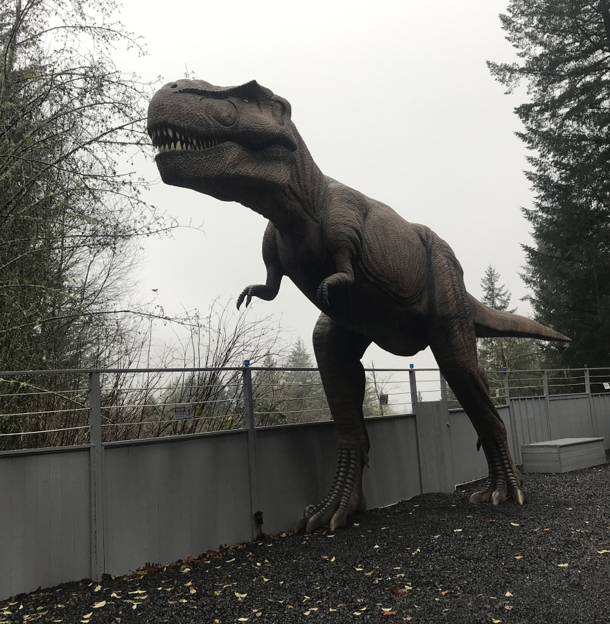 Pasco man turns Washougal house into ‘Jurassic Retreat’ Camas