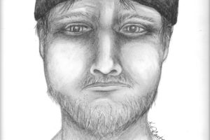 A police sketch of a suspect the Skamania County Sheriff's Office says tried to lure an 11-year-old Canyon Creek Middle School student into his vehicle while she was waiting for her bus in the 2000 block of Canyon Creek Road in Washougal around 7:45 a.m.  Wednesday, Dec. 8, 2021. (Contributed photo courtesy of the Skamania County Sheriff's Office)