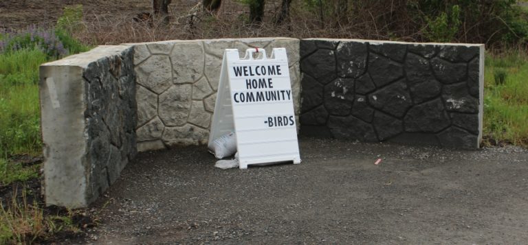 Doug Flanagan/Post-Record 
 A marquee sign welcomes visitors back to the Steigerwald Lake National Wildlife Refuge in Washougal on Saturday, May 7.