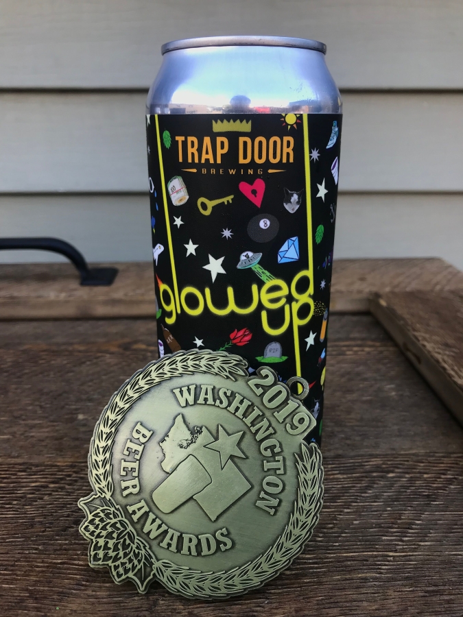 Vancover-based Trap Door Brewing&#039;s Glowed Up IPA won a gold medal at the 2019 Washington Beer Awards. The brewery&#039;s owners plan to open a second location in Washougal in 2022.