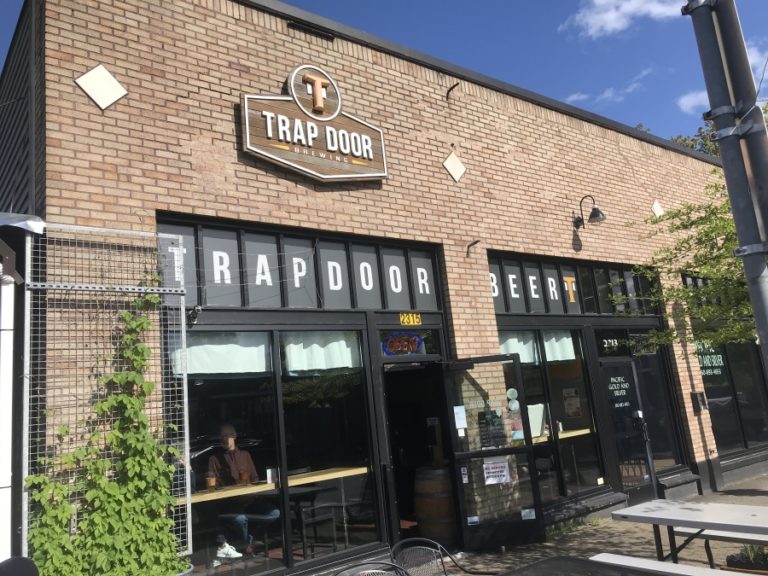 Trap Door Brewing opened in the Uptown Village neighborhood of Vancouver in 2015.