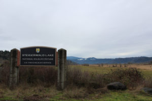 A sign welcomes visitors to the Steigerwald Lake National Wildlife Refuge on Dec. 20, 2018. (Kelly Moyer/Post-Record files)