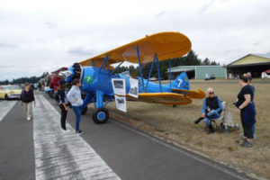 Crowds gather at the 2018 Wheels and Wings community appreciation event at Grove Field in Camas. (Post-Record files)