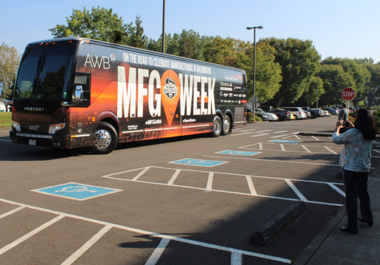 Statewide ‘Manufacturing Week’ bus tour highlights Camas wafer fab’s