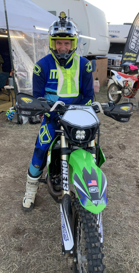 Washougal resident Keith Cayton will compete in the Baja 1000 off-road motorcycle race in November 2022.