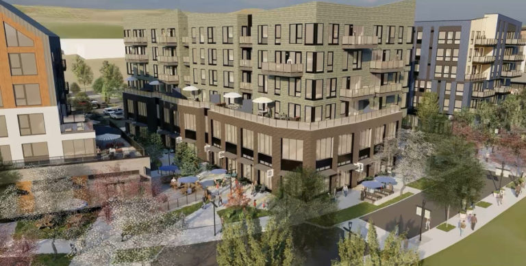 Portland-based RKm Development and YBA Architects recently released updated renderings of the first phase of the Hyas Point development, to be built on the Washougal waterfront.