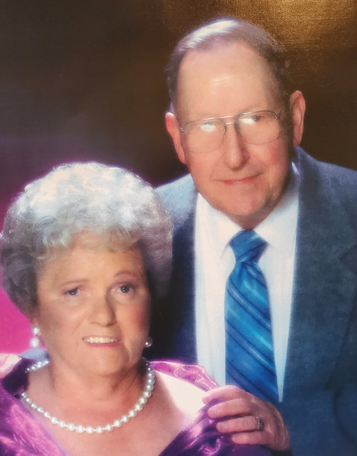 Ken and Ruthie Shold are pictured in the 1980s.