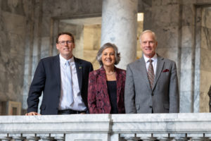 Republican state legislators from the 17th District — Sen. Lynda Wilson (center),  Rep. Paul Harris (right) and Rep. Kevin Waters (left) — will host two town hall meetings Saturday, March 18, 2023, to discuss the ongoing 2023 legislative session. 
