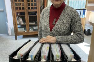 Two Rivers Heritage Museum volunteer Madeline Mesplay Madeline Mesplay has done extensive research on homes and buildings in downtown Washougal built before the 1940s. (Contributed photo courtesy Rene Carroll)