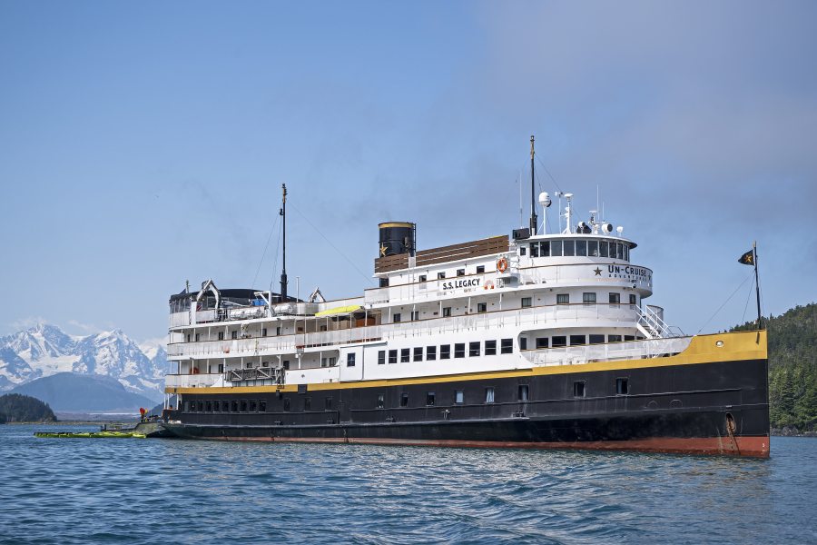 UnCruise Adventures' Wilderness Legacy vessel will visit the Port of Camas-Washougal's dock on the Washougal waterfront on Saturdays, September through the first week of November. (Contributed photo courtesy of UnCruise Adventures)