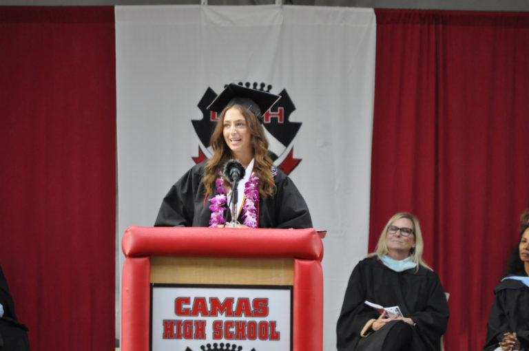 Camas High School's class of 2023 commencement ceremony was held at Doc Harris Stadium in Camas on Friday, June 9, 2023.