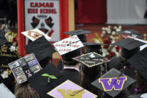 Camas High School's class of 2023 commencement ceremony was held at Doc Harris Stadium in Camas on Friday, June 9, 2023. (Photo courtesy of the Camas School District) 