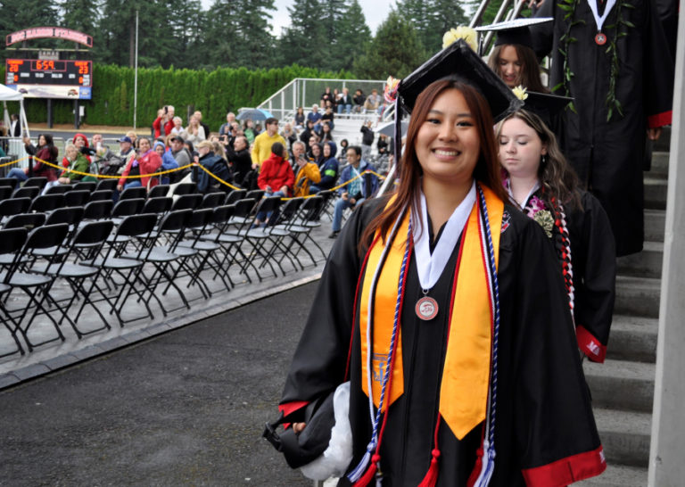 Camas High School's class of 2023 commencement ceremony was held at Doc Harris Stadium in Camas on Friday, June 9, 2023.