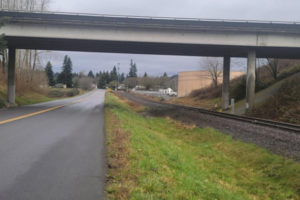 The city of Washougal will receive $816,250 from the federal Transportation Alternatives Program for a shared-use path on South 27th Street (pictured). (Contributed photos courtesy of the city of Washougal)