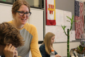 Washougal High School teacher Donna Schatz, the Educational Service District 112's 2024 Regional Teacher of the Year, 