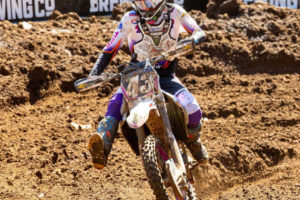 Washougal native Levi Kitchen competes in the 2023 Pro Motocross Championship MotoSport.com Washougal National event July 22, 2023, at Washougal Motocross Park. (Contributed photo courtesy of Pro Motocross Championship)