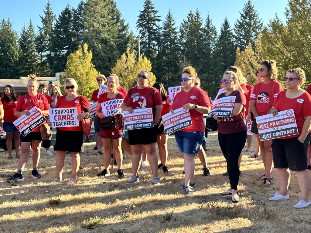 Camas teachers vote to authorize potential strike CamasWashougal