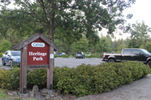 Vehicles park at Heritage Park in Camas Thursday, Sept. 14, 2023. (Kelly Moyer/Post-Record) 