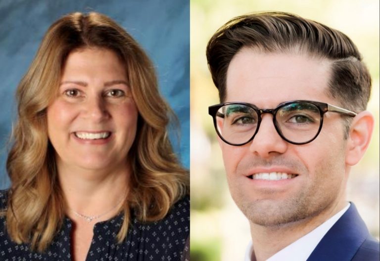 Camas City Councilwoman Bonnie Carter (left) and her opponent, Ry Luikens (right), are vying for the Council's Ward 2, Position 1 seat in the Nov. 7, 2023, General and Special Election.