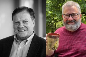 Camas Mayor Steve Hogan (left) is facing challenger Randal Friedman (right) in the Nov. 7, 2023, General and Special Election. (Photos courtesy of the Clark County Online Voters Guide) 
