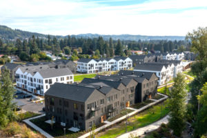 The Ninebark Apartments complex (pictured above) opened to residents in the summer of 2023. The Washougal waterfront-adjacent residential complex is now at 50-percent occupancy. (Contributed photoscourtesy Ninebark Apartments)