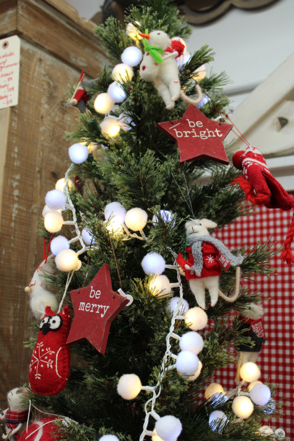 A holiday tree is displayed inside Camas Antiques in December 2019. The downtown Camas antique shop is one of several merchants participating in a variety of "shop local" events following the 2023 Thanksgiving holiday.