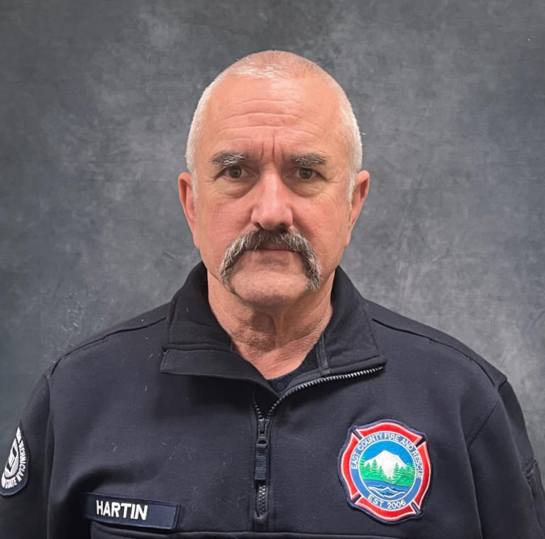 East County Fire and Rescue Fire Chief Ed Hartin
