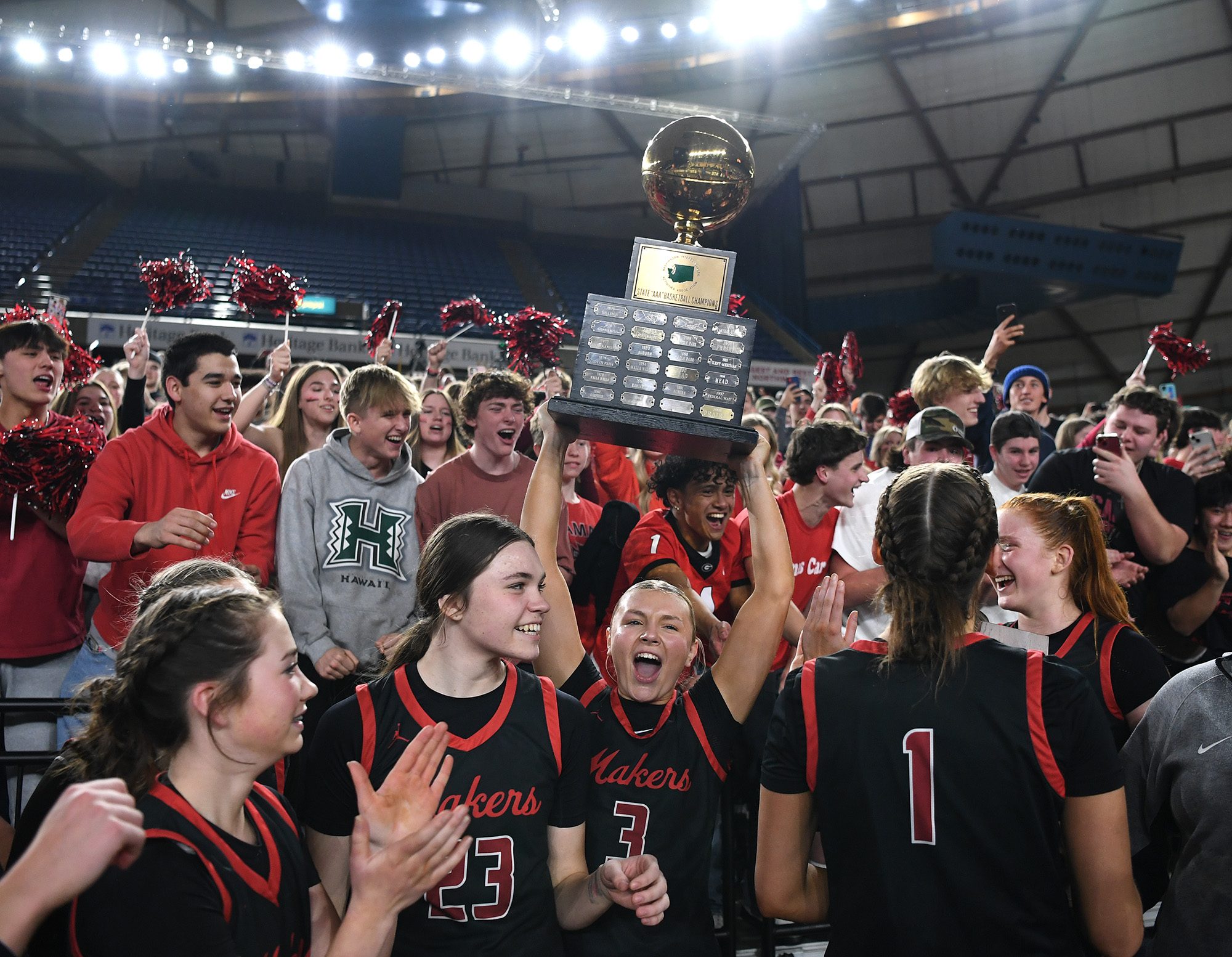 Camas captures Class 4A state title in girls basketball Camas