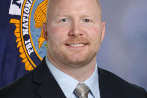 Washougal Police Department Captain Zane Freschette graduated from the 289th session of the Federal Bureau of Investigation (FBI) National Academy in Quantico, Va, March 15, 2024. (Contributed photo courtesy city of Washougal)