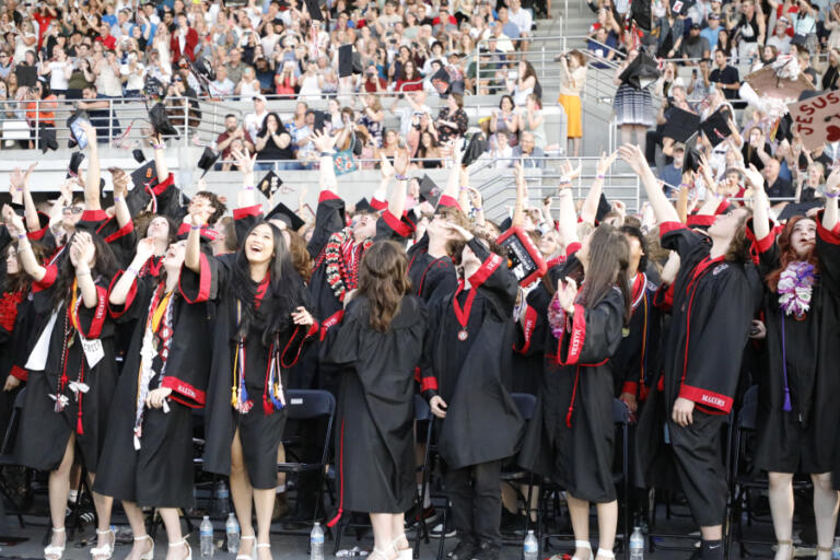 CamasWashougal high schools celebrate graduating seniors Camas