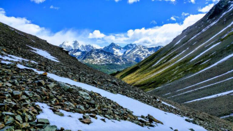 This image of a landscape in Tierra Del Fuego, Argentina, captured by photographer Leslie Struxness and titled, &ldquo;The End Of The Earth,&rdquo; will be on display at the Second Story Gallery through January.
