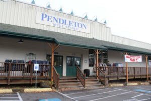 The Pendleton Woolen Mills store in Washougal is pictured in November 2019. (Kelly Moyer/Post-Record files)
