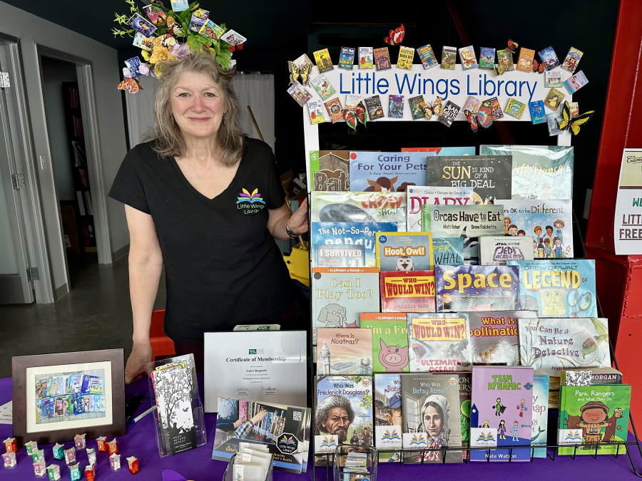 Little Wings Library Director Laura Sheppard will join other nonprofit leaders at the Downtown Camas Association’s second annual volunteer summit on Saturday, Jan. 25. (Contributed photo courtesy of Downtown Camas Association)