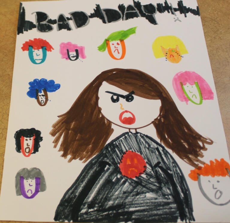 Artwork by Camas elementary school students, including this recent submission, will be featured in the Second Story Gallery's "Fill the Gallery!" art exhibit beginning Friday, March 7, and running through the month of March. The gallery is located on the second floor of the Camas library in downtown Camas.