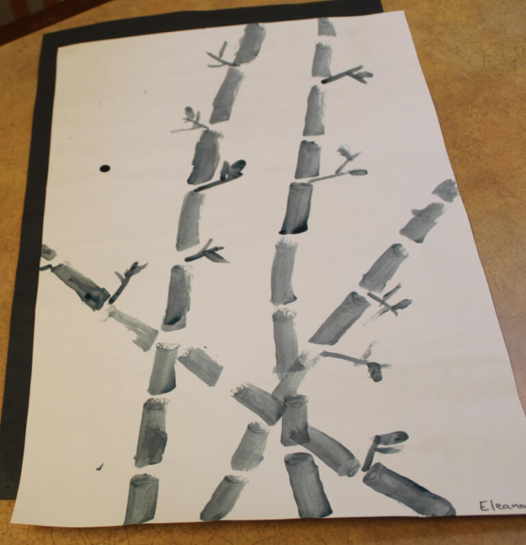 Artwork by Camas elementary school students, including this recent submission, will be featured in the Second Story Gallery's "Fill the Gallery!" art exhibit beginning Friday, March 7, and running through the month of March. The gallery is located on the second floor of the Camas library in downtown Camas.