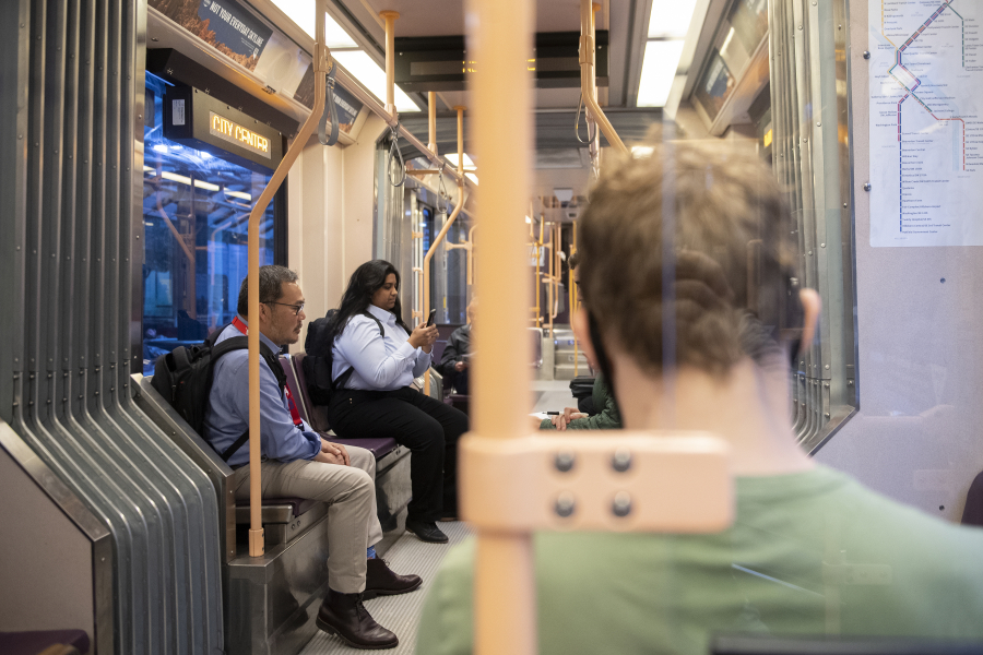 On March 3, Battle Ground City Council members voted 4-3 to oppose the expansion of TriMet&rsquo;s light rail from Portland across the planned Interstate 5 Bridge replacement into downtown Vancouver. (Amanda Cowan/The Columbian files)